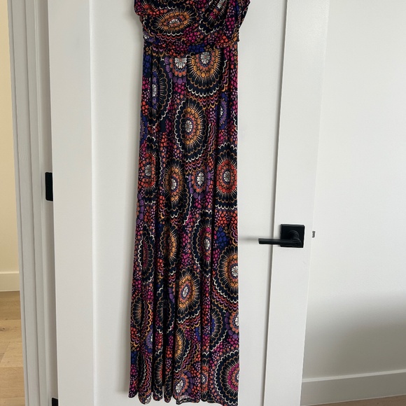 Maxi dress in multi color print - Picture 5 of 5